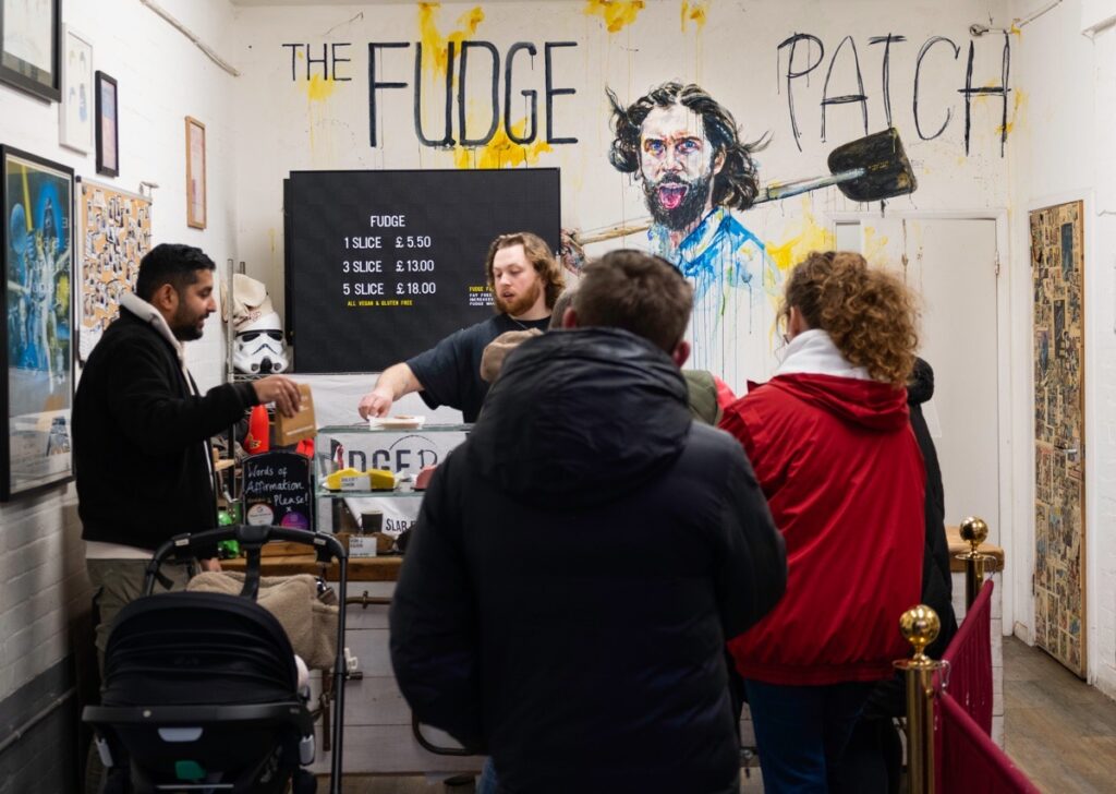 Fujifilm GFX100RF medium-format camera used during a street photography walk