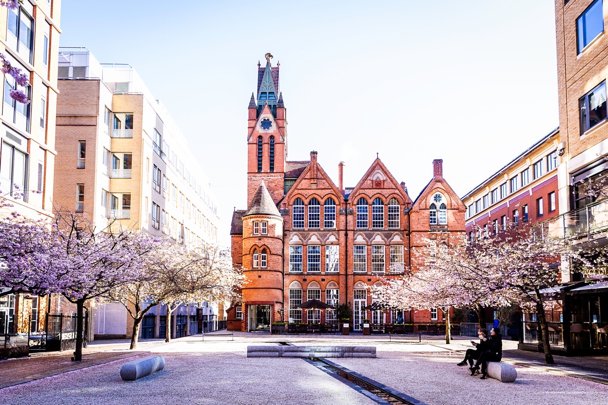 Blossom memories from Oozells Square