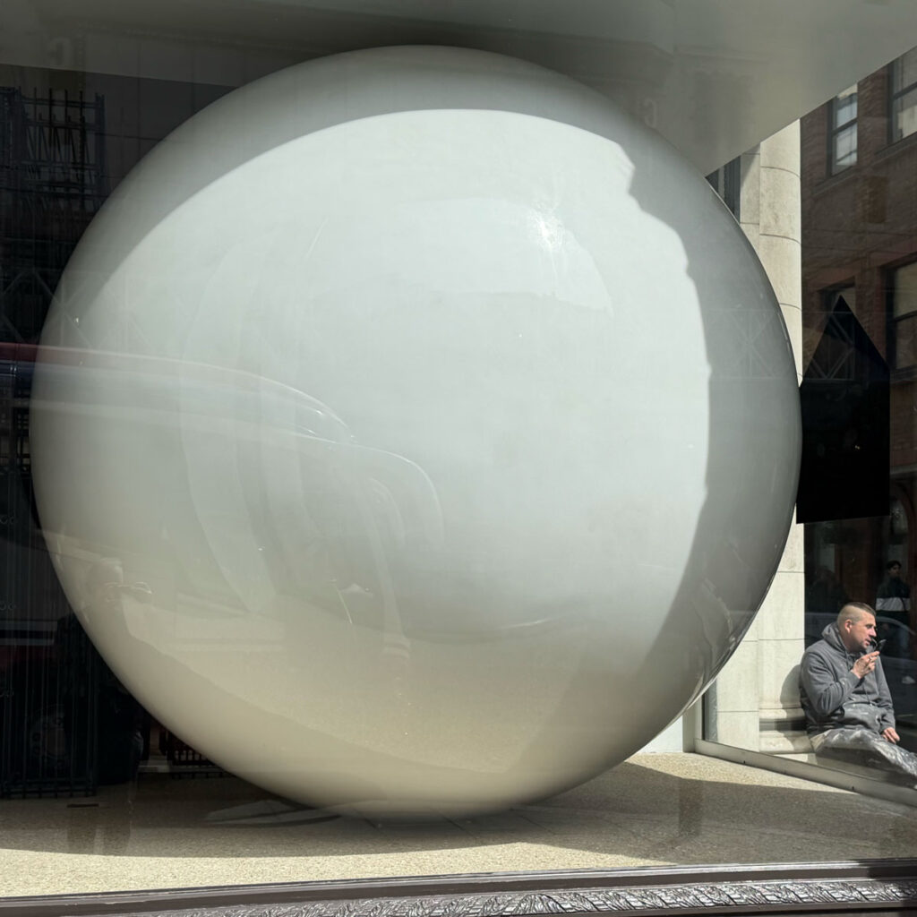 Street photography at Dover Street Market