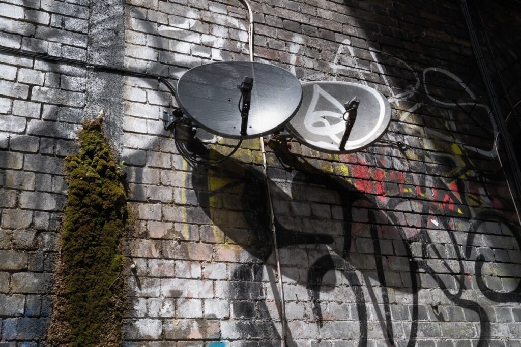 Photographing Digbeth: Satellites of Love.