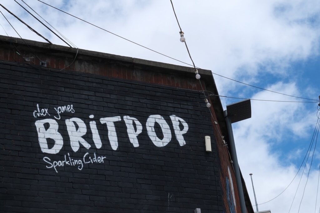 Photographing Digbeth: Britpop rules.