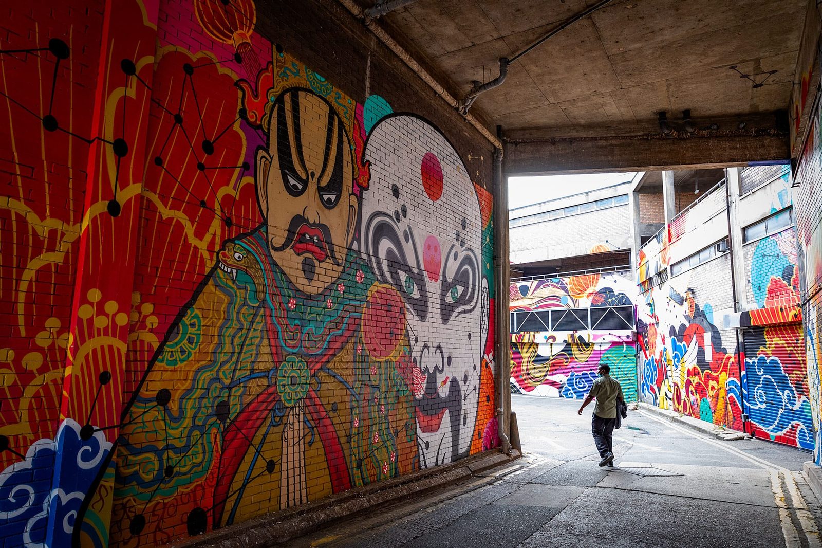 Bath Passage street art