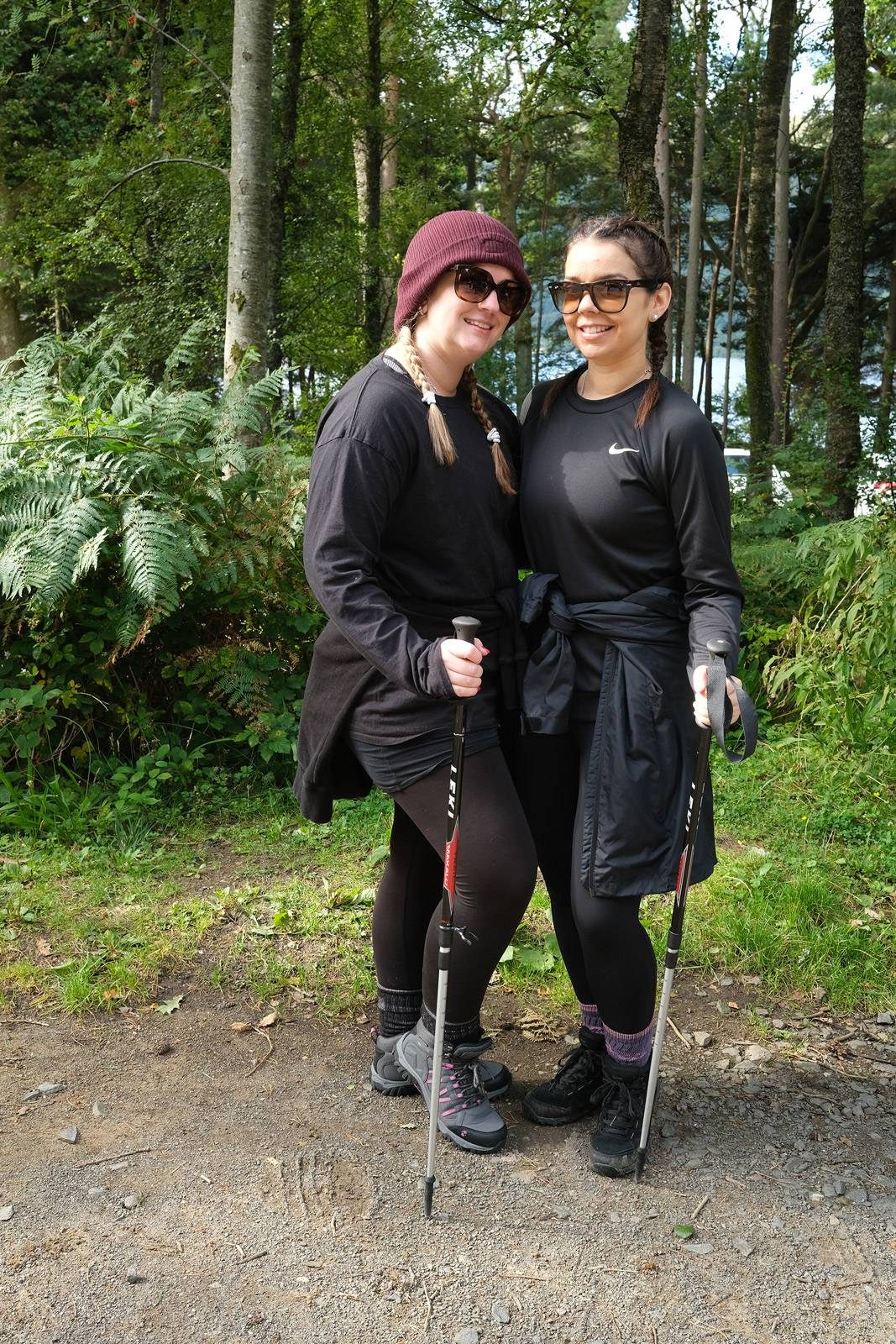At the start of Ben Lomond climb