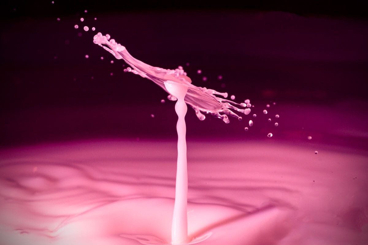 Water droplet photography