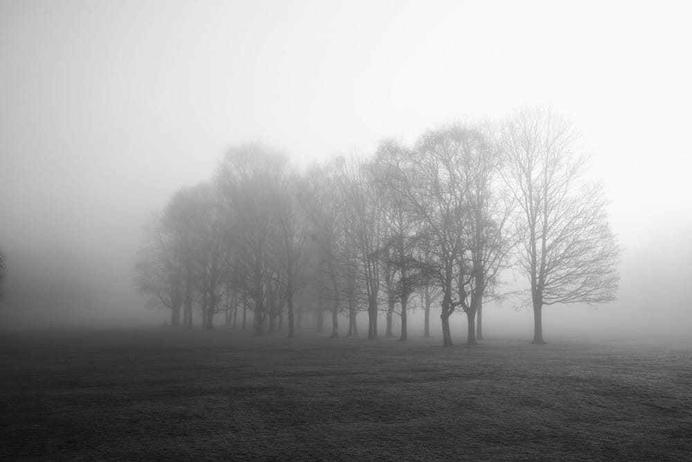 Foggy Sunrise in Knowle, Solihull.