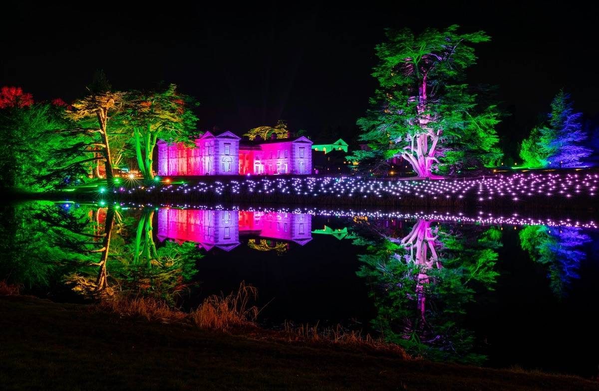Lighting up the night at Compton Verney