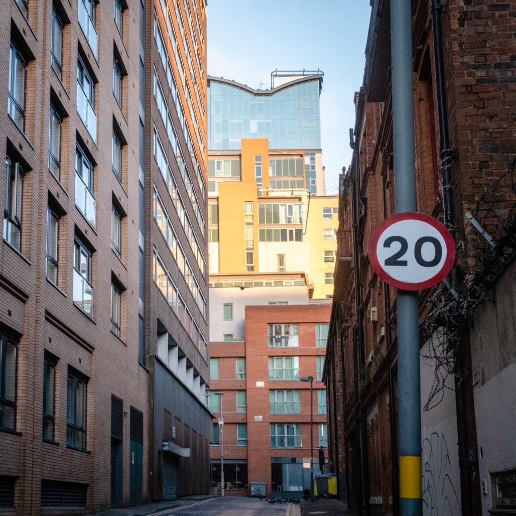 Sunrise and the Golden hour, Birmingham, November,2023