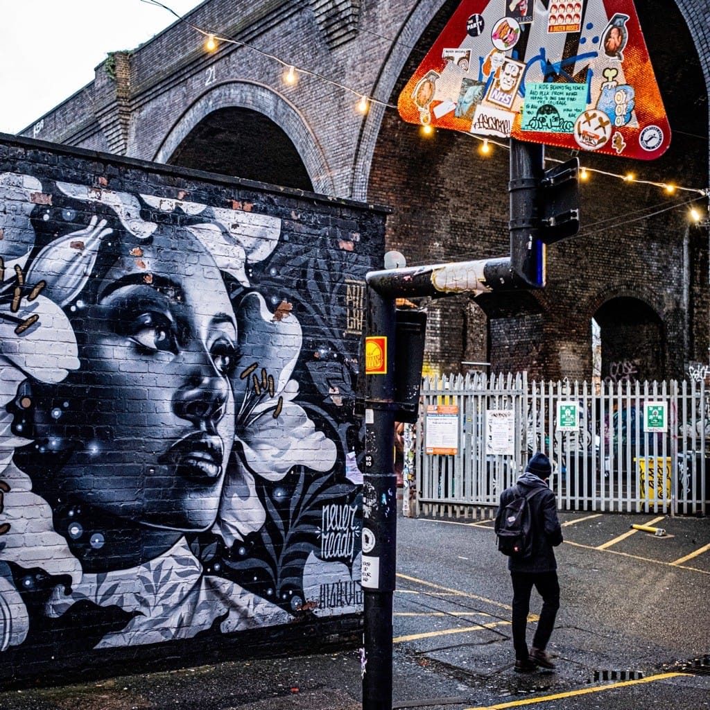Walking in Digbeth, Gibb St, January, 2023