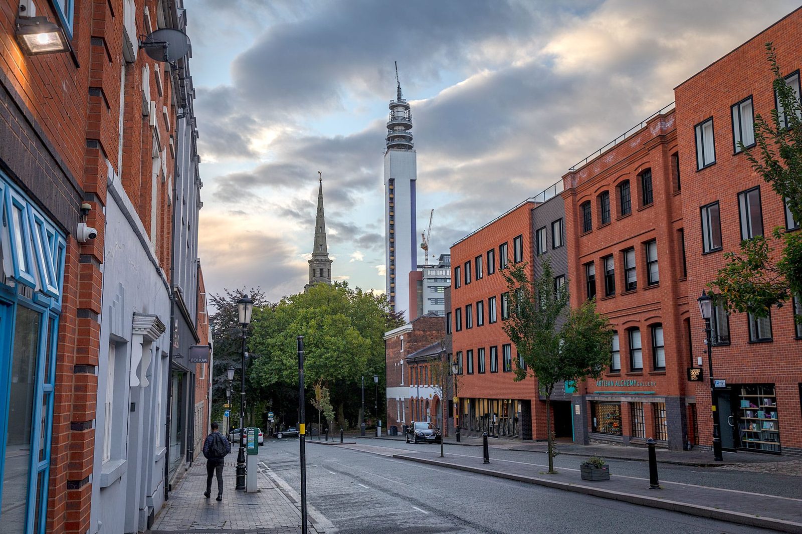 St Paul's Church and BT Tower