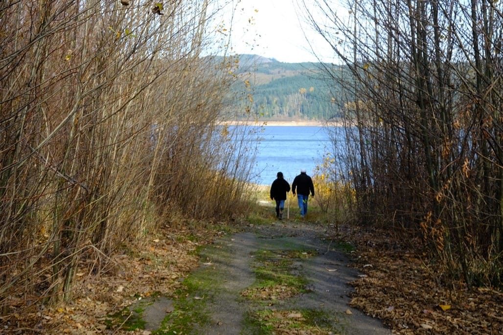 Riffe Lake, Washington State, USA, Nov 2023