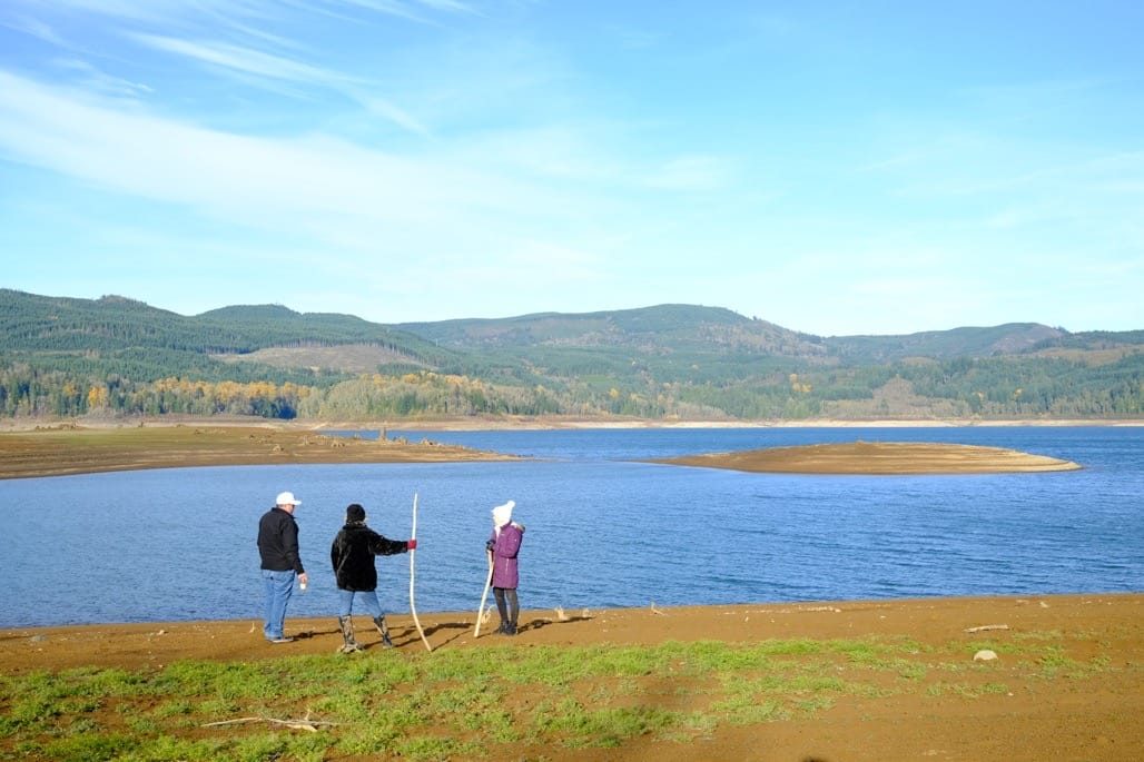 Riffe and Mayfield Lake, Washington State, USA, November 2023.