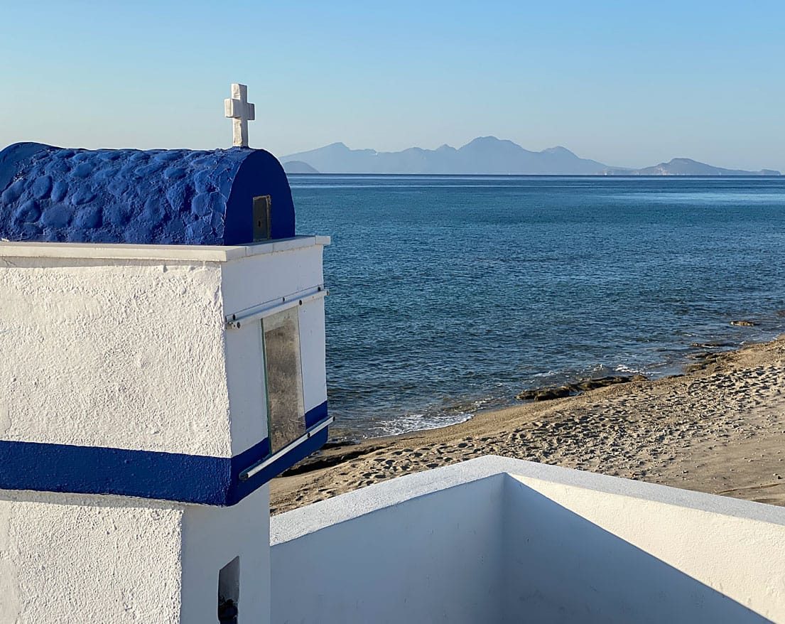Church and sea
