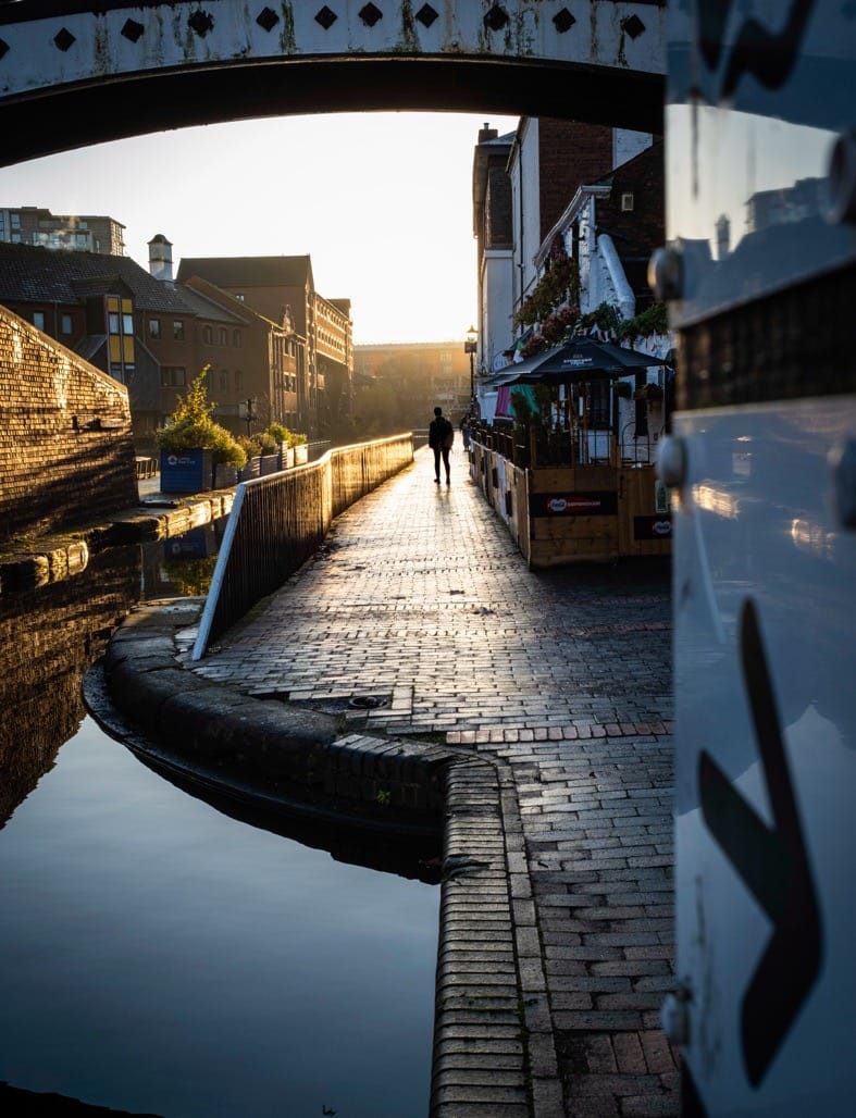 Sunrise and the Golden hour, Birmingham, November,2023