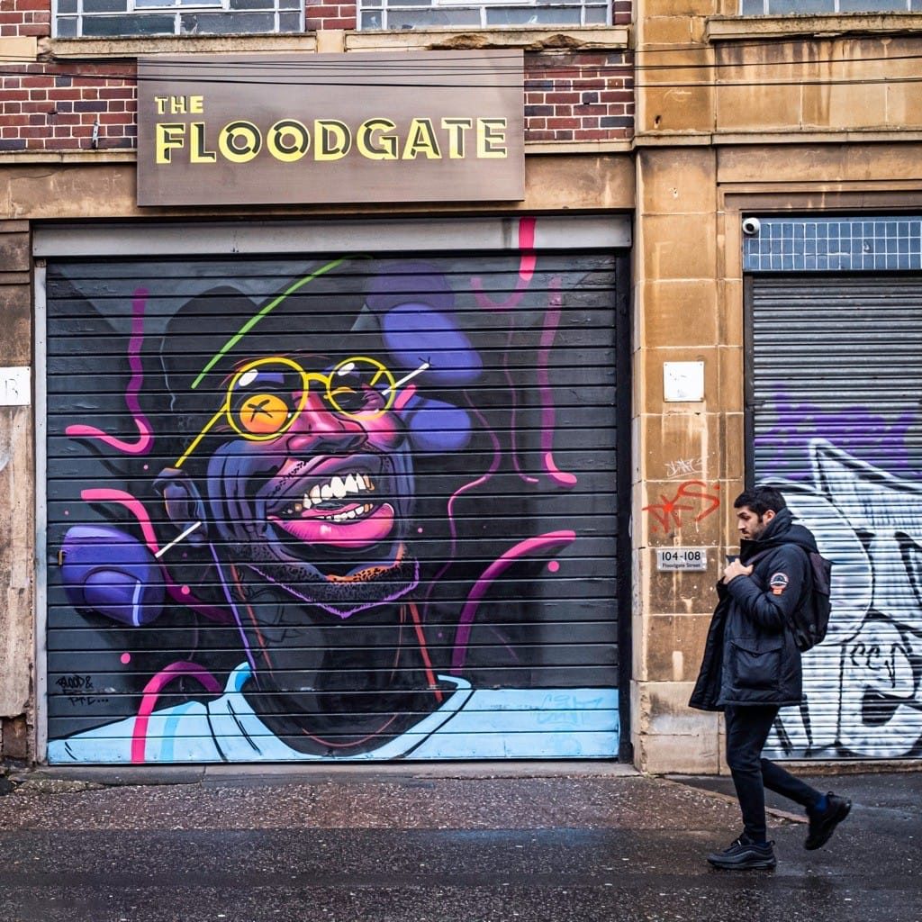 Walking in Digbeth, Floodgate St, January, 2023