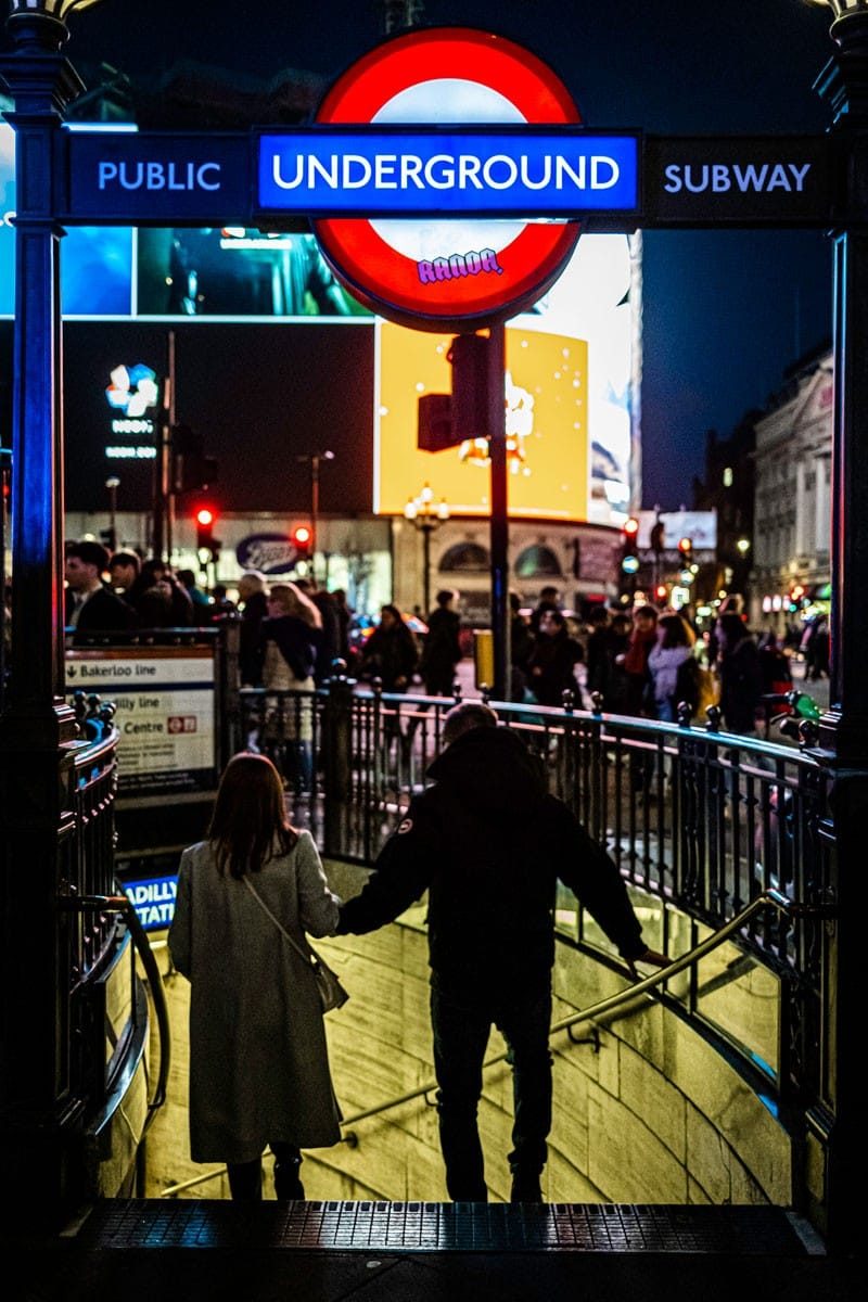Regent Street Lights, London, December 2022