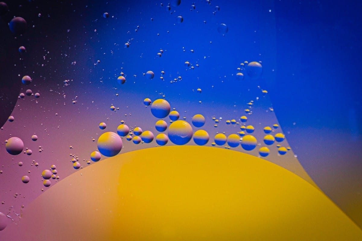 Oil and water, at home, February 2nd 2023