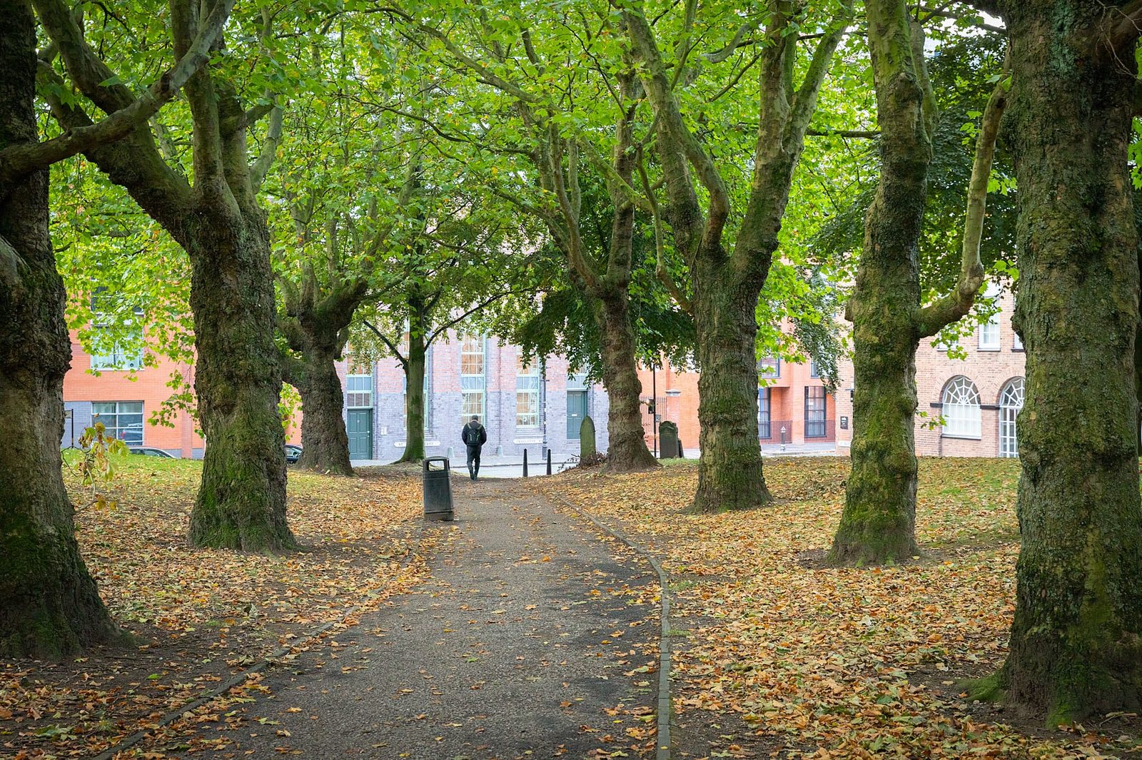 Walking in St Paul’s Square and down Livery Street