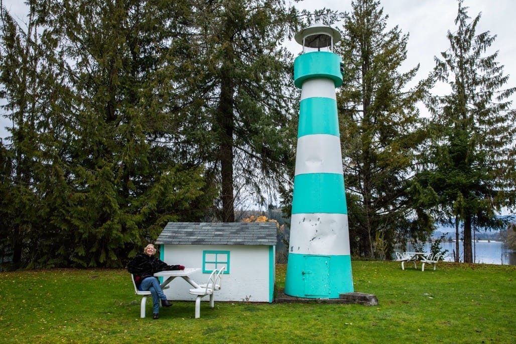 Mayfield Lake, Washington State, USA, November 2023.
