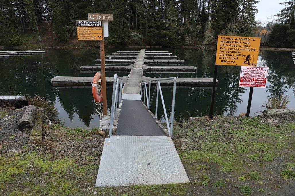 Mayfield Lake, Washington State, USA, November 2023.