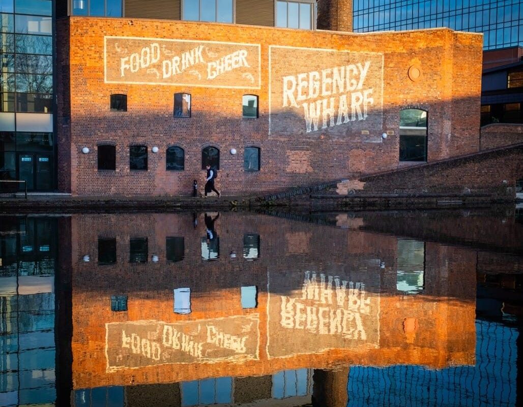 Golden light during a Birmingham Sunrise