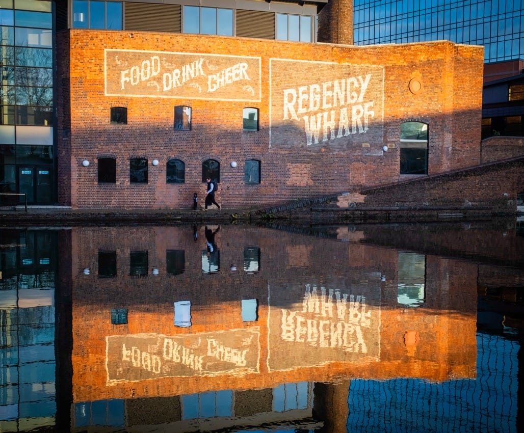 Golden light during a Birmingham Sunrise