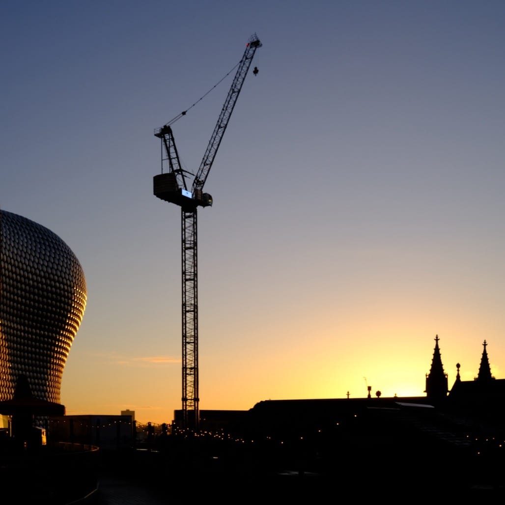 Sunrise and the Golden hour, Birmingham, November,2023