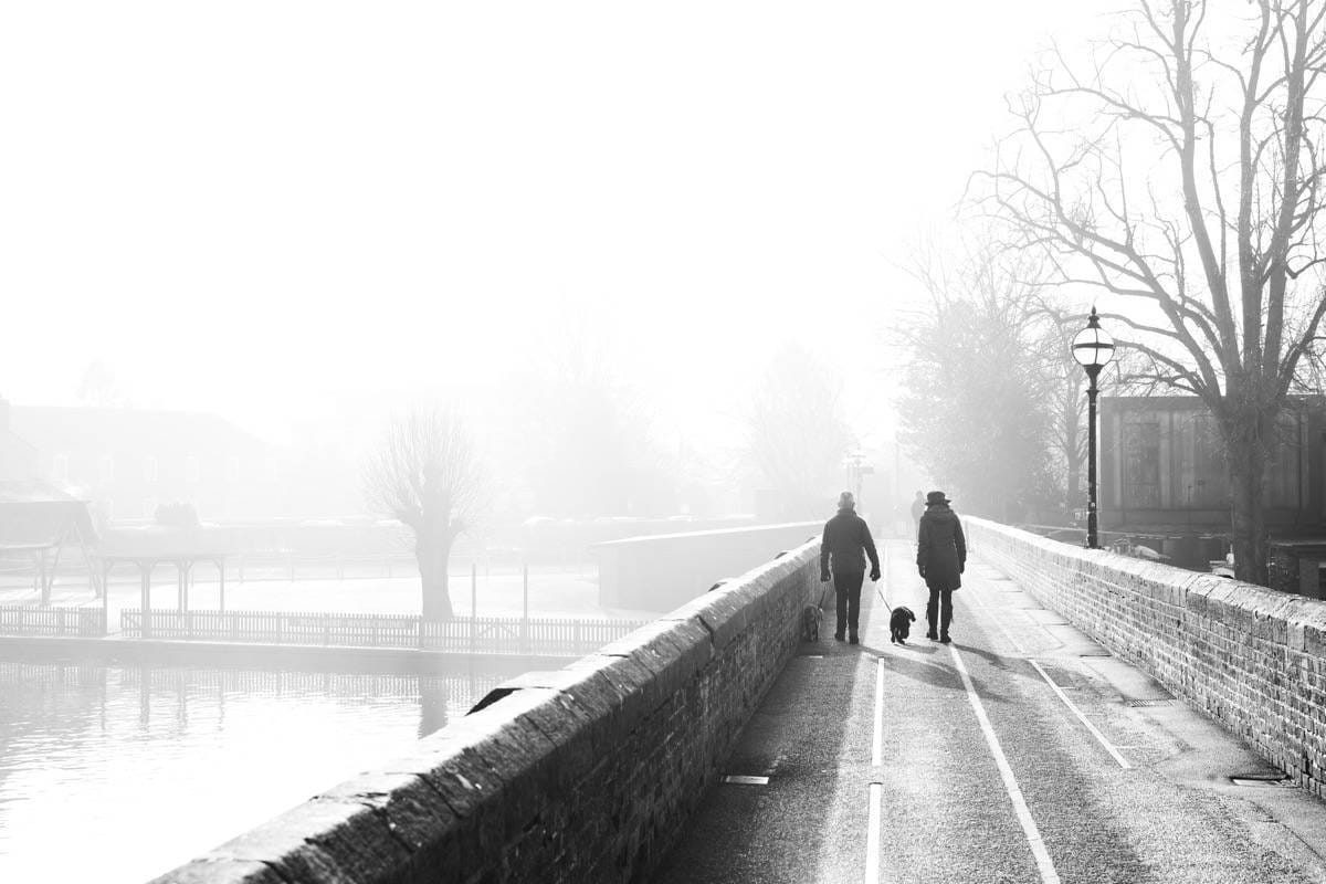 Foot bridge over the River Avon, Stratford upon Avon.