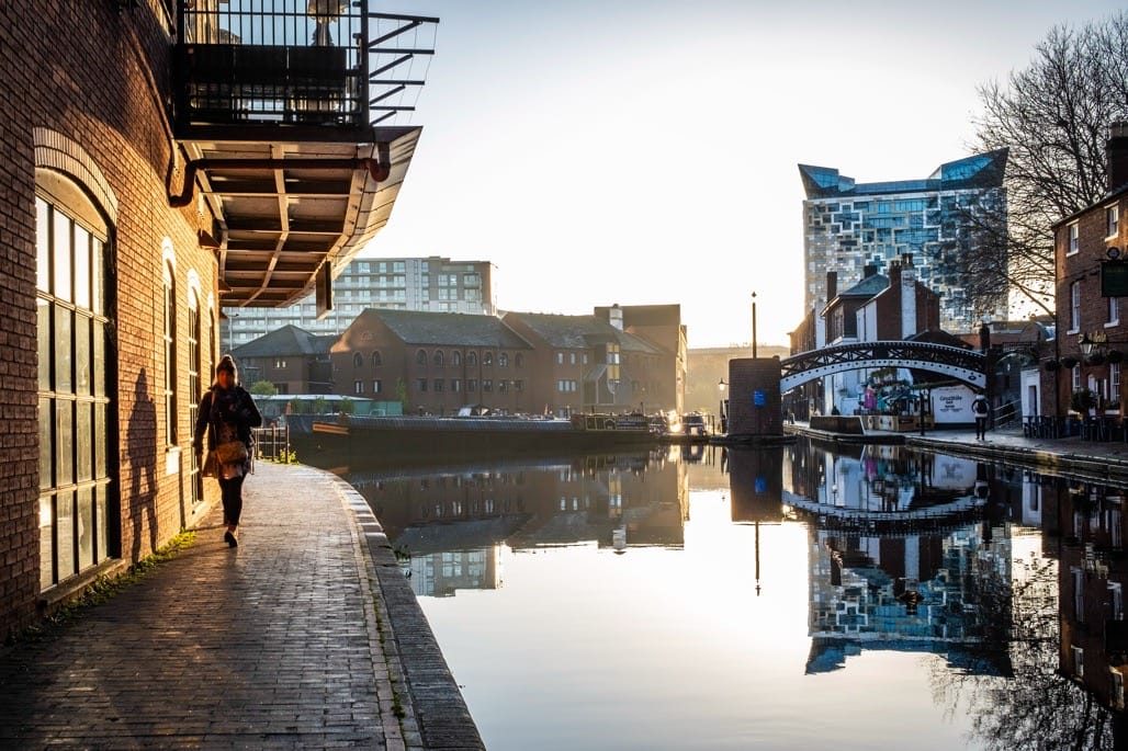 Sunrise and the Golden hour, Birmingham, November,2023