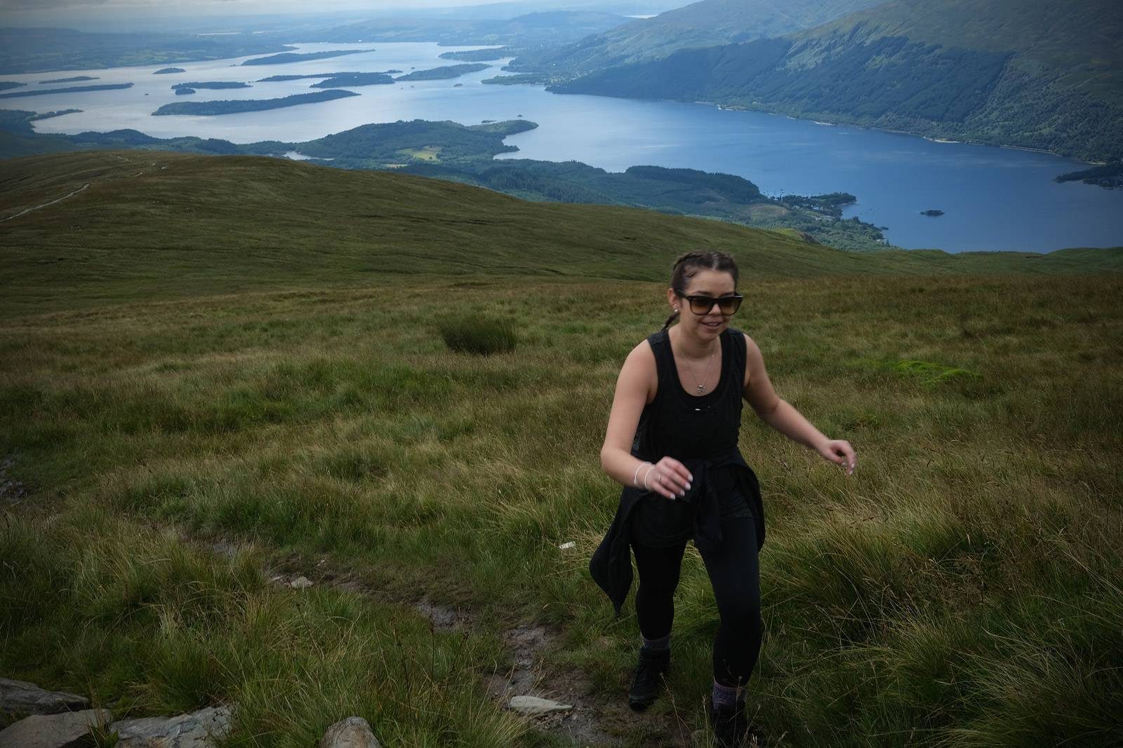 Climbing Loch Lomond