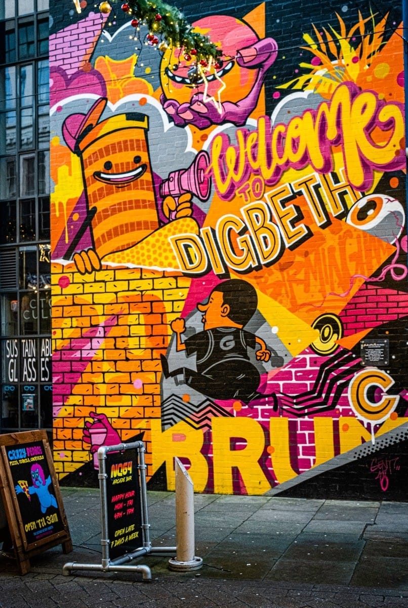 Welcome to Digbeth, Birmingham, January 2023