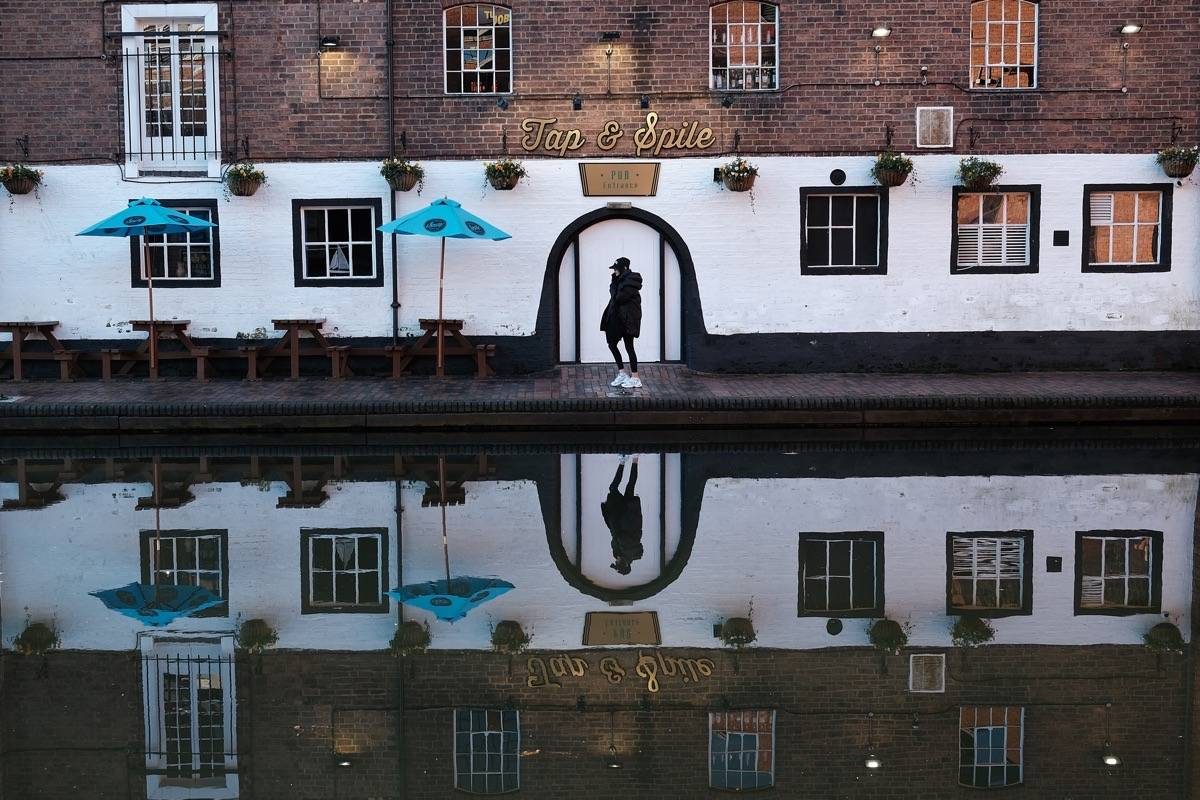 Gas Street Basin reflections