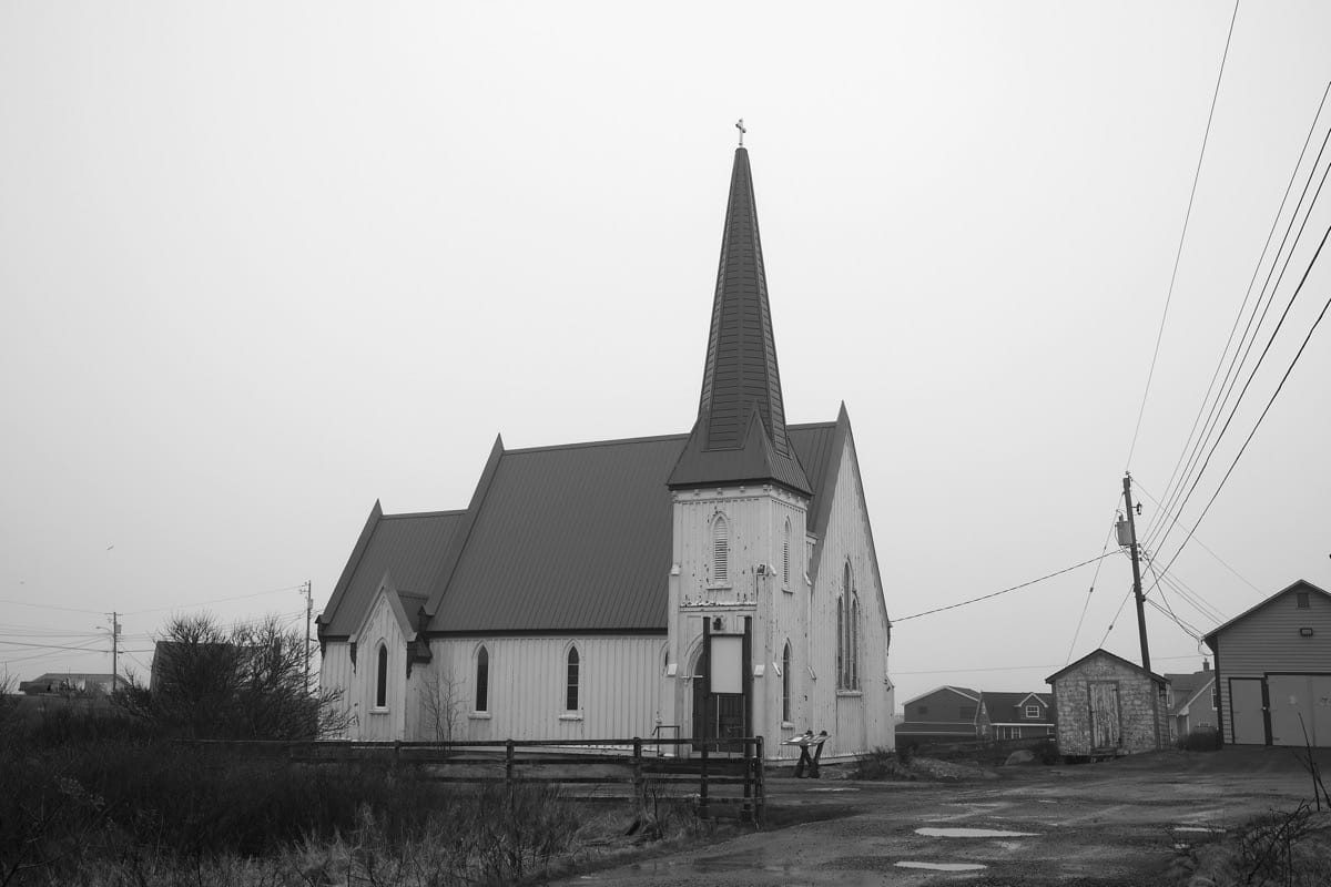 Pegg's Cove, Nova Scotia, April 2025
