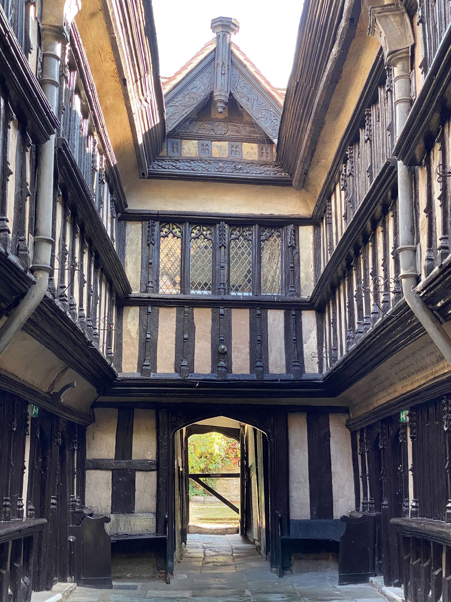 Courtyard, Fords Hospital Alms House