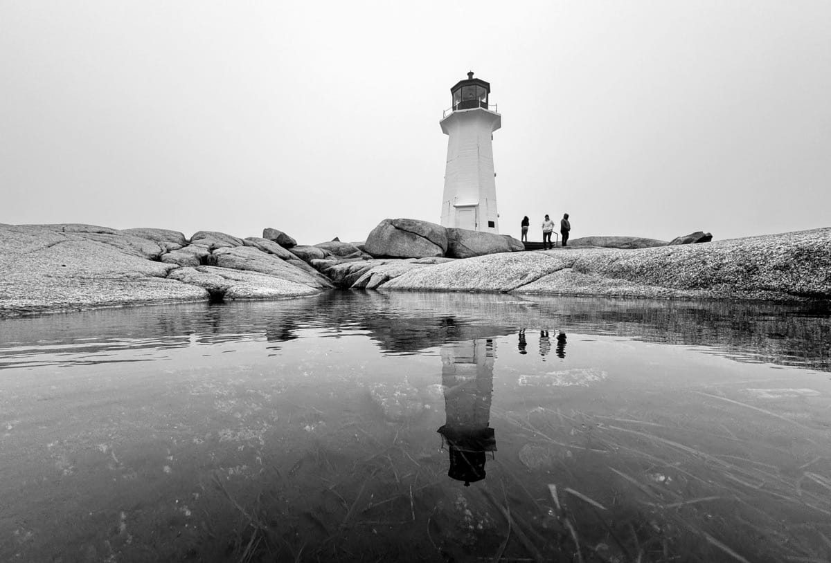 Pegg's Cove, Nova Scotia, April 2025