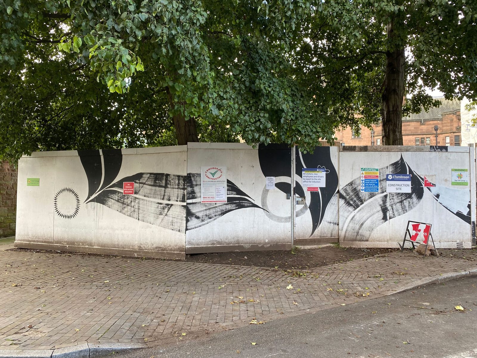 Lucy McLaughlan Artwork around Cathedral Square