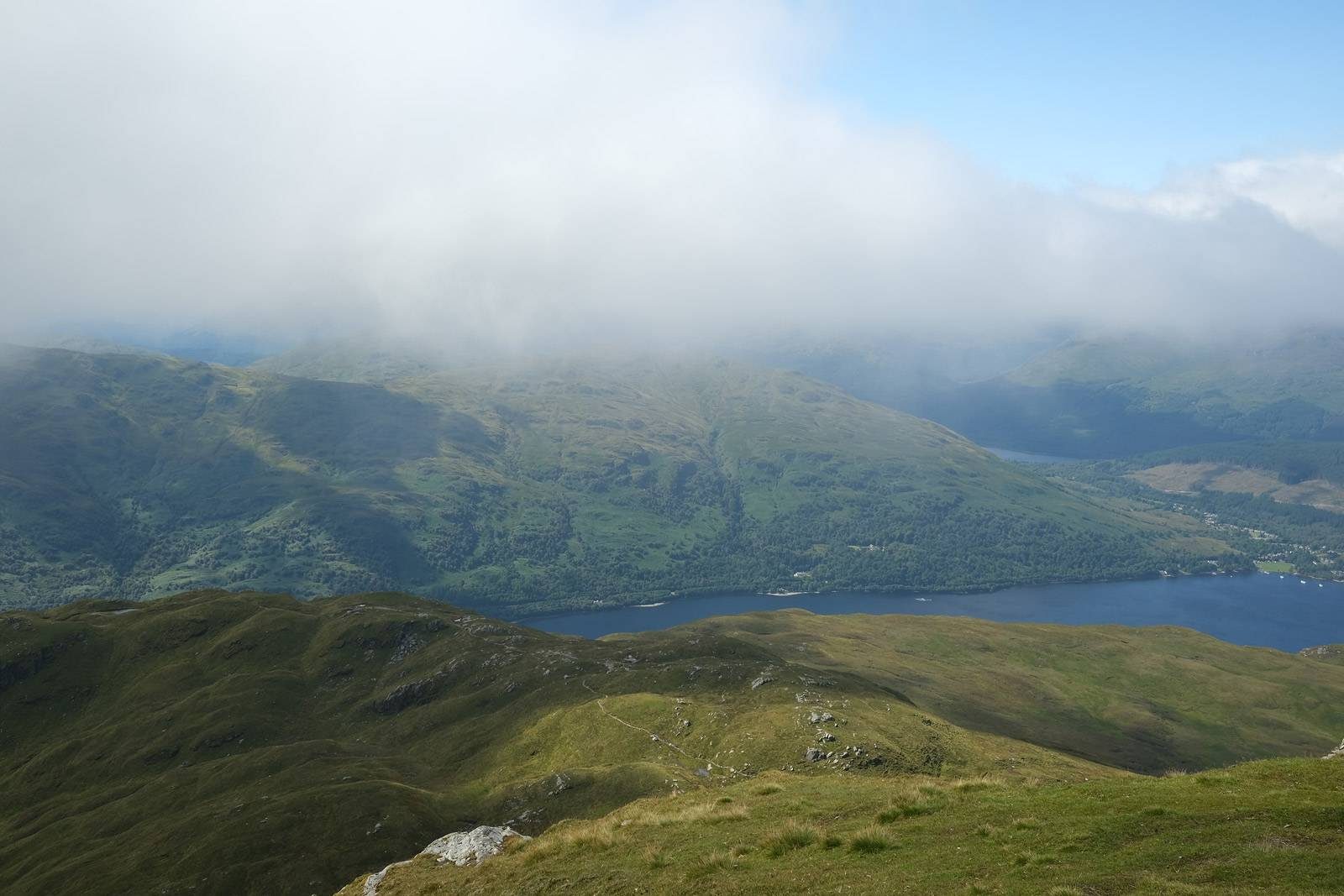 Climbing Loch Lomond