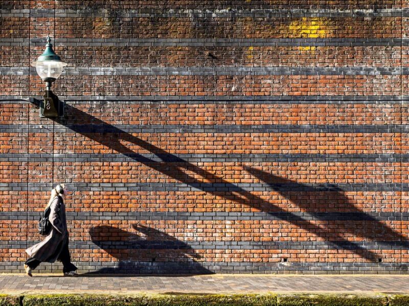 The Art of Shadow Play in Brindley Place, Birmingham