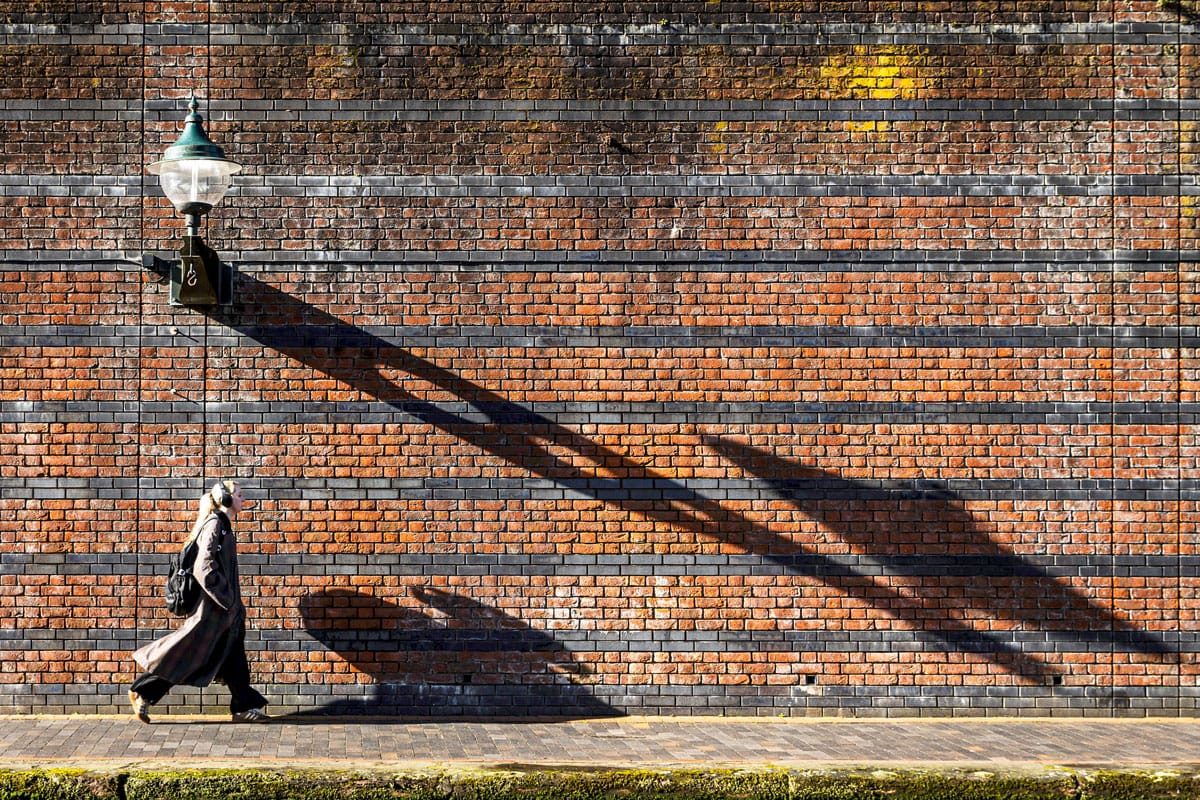 The Art of Shadow Play in Brindley Place, Birmingham