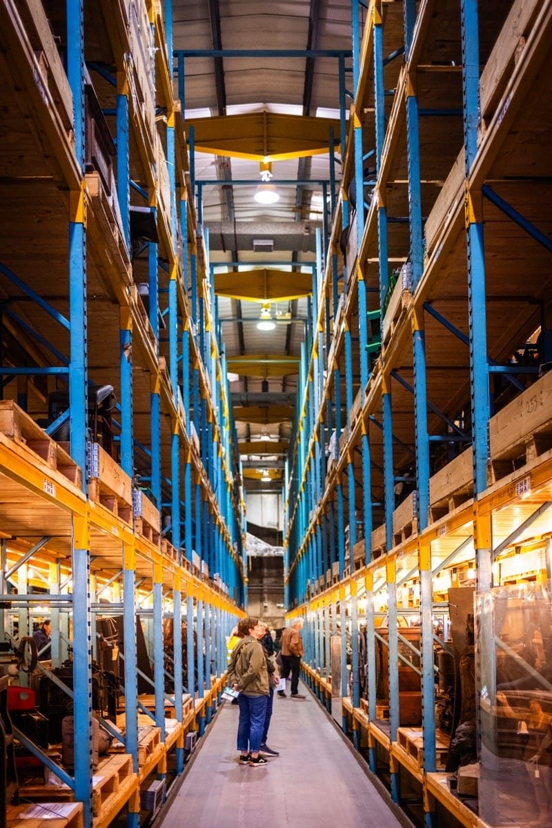 Birmingham Museums Collection Centre, Nechells, September 2023.