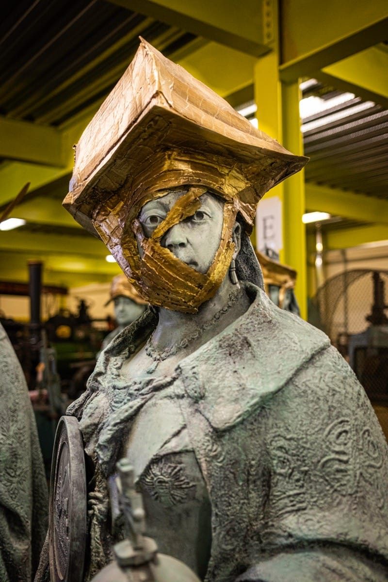 Birmingham Museums Collection Centre, Nechells, September 2023.