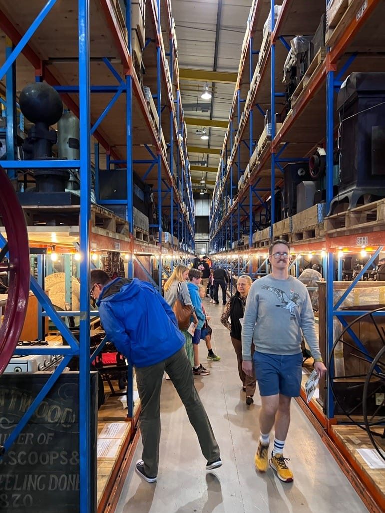 Birmingham Museums Collection Centre, Nechells, September 2023.