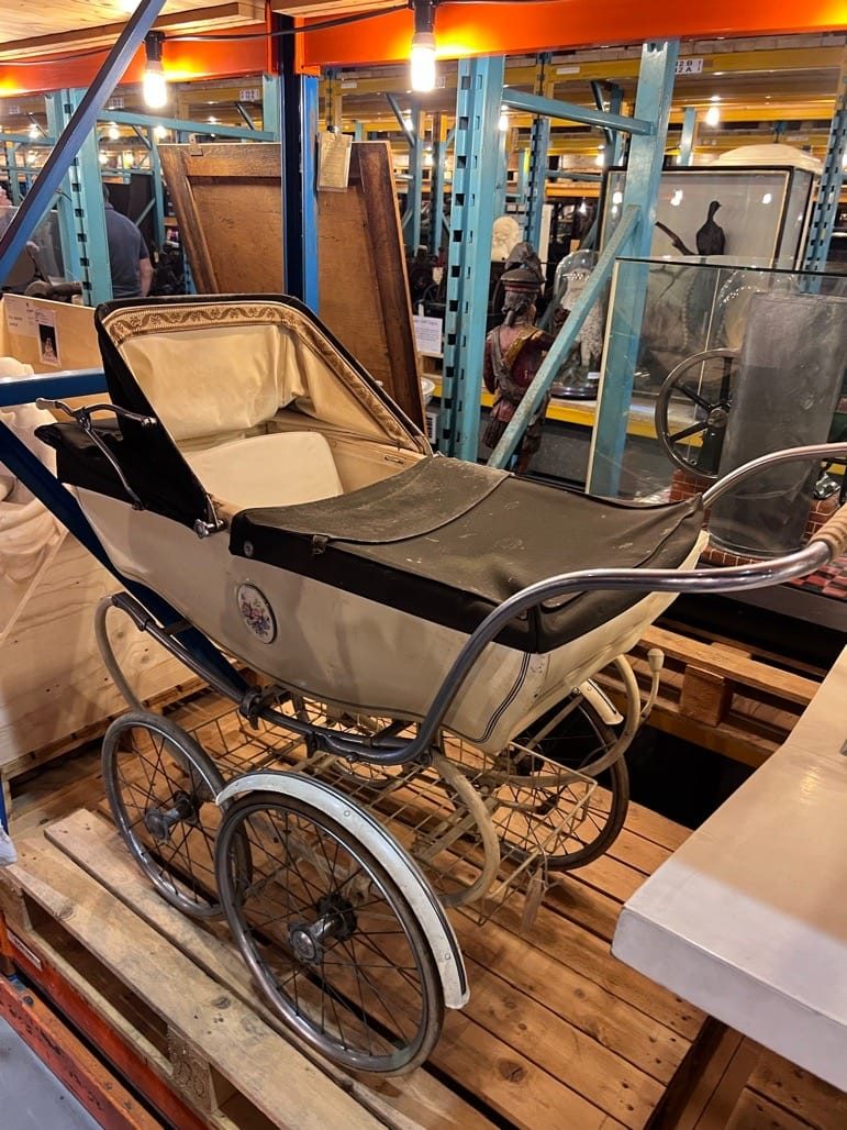 Birmingham Museums Collection Centre, Nechells, September 2023.
