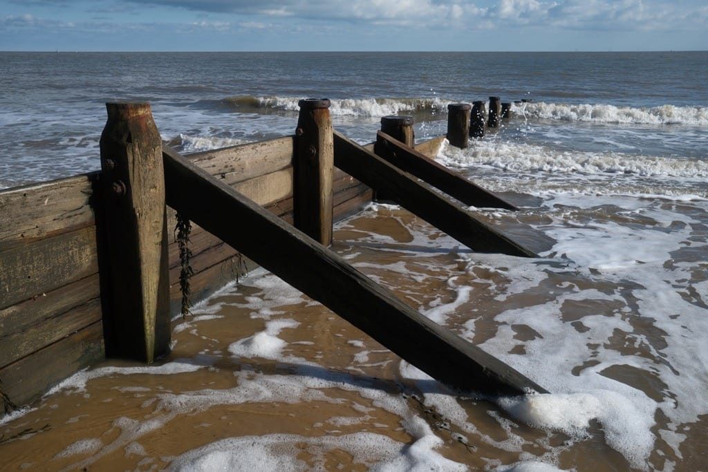 Beach Huts along the Essex coats, Frinton-on-sea, Essex, 2004