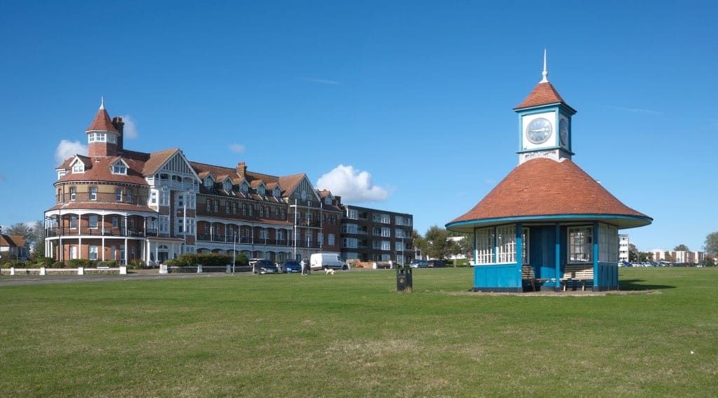 Beach Huts along the Essex coats, Frinton-on-sea, Essex, 2004