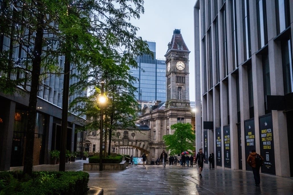 The Icons walk from Five ways to Victoria Square with IgersbirminghamUK