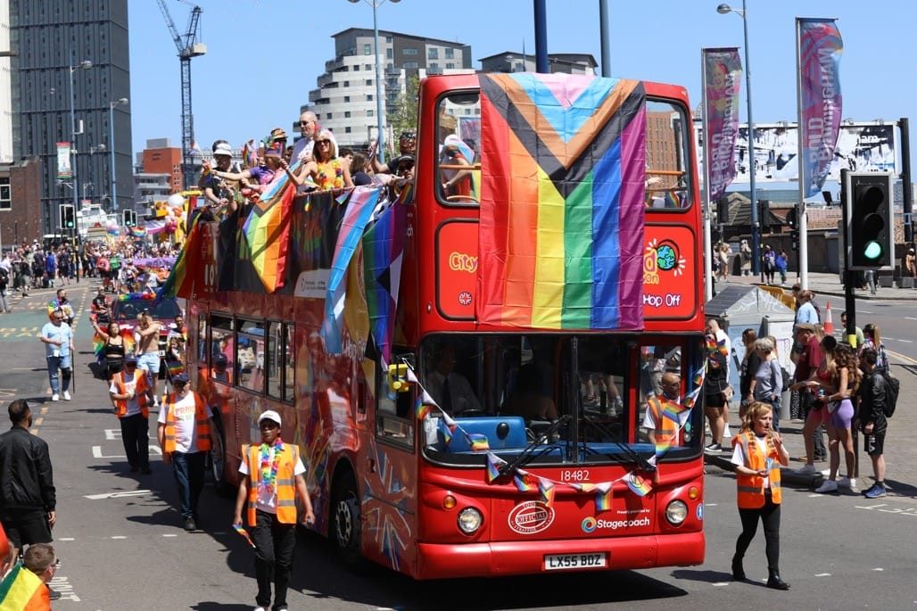Birmingham Pride Parade 2023, Birmingham