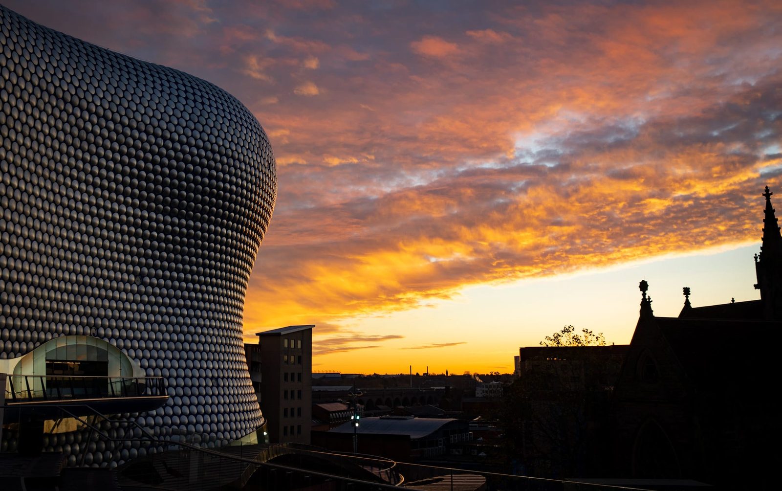 Sunrise over Selfridges