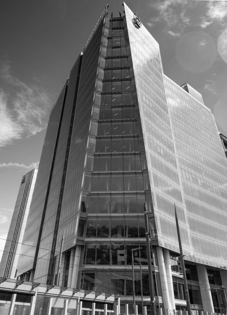 Black and White Architecture, Birmingham April 2023.