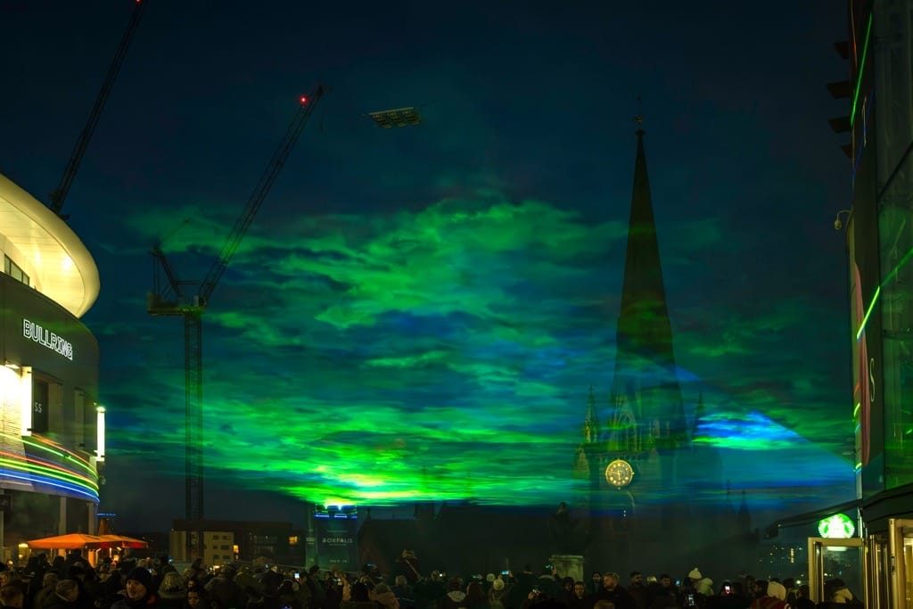Borealis: bringing the northern lights to the Bullring in Birmingham