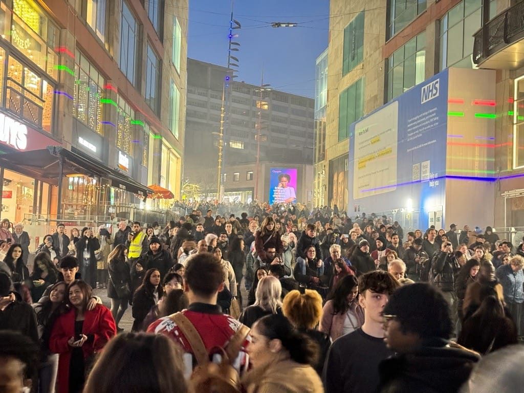 Borealis in the Bullring, Birmingham, February 2024